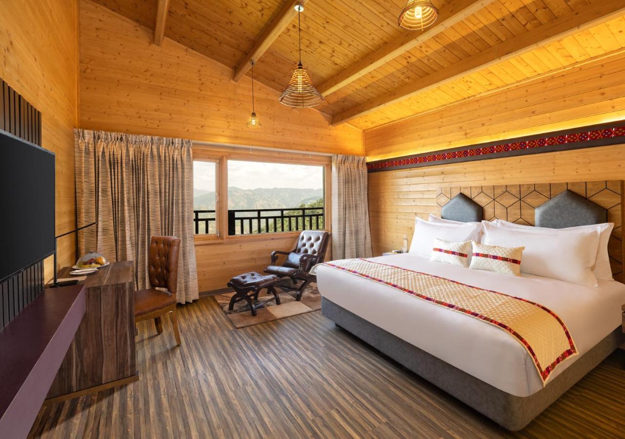 Justa Cliffend Resort & Spa, Mashobra Kīar Buitenkant foto