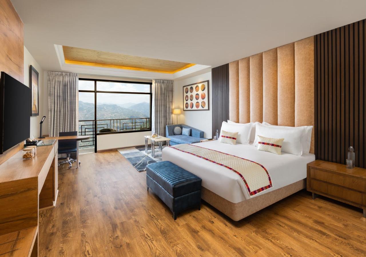 Justa Cliffend Resort & Spa, Mashobra Kīar Buitenkant foto