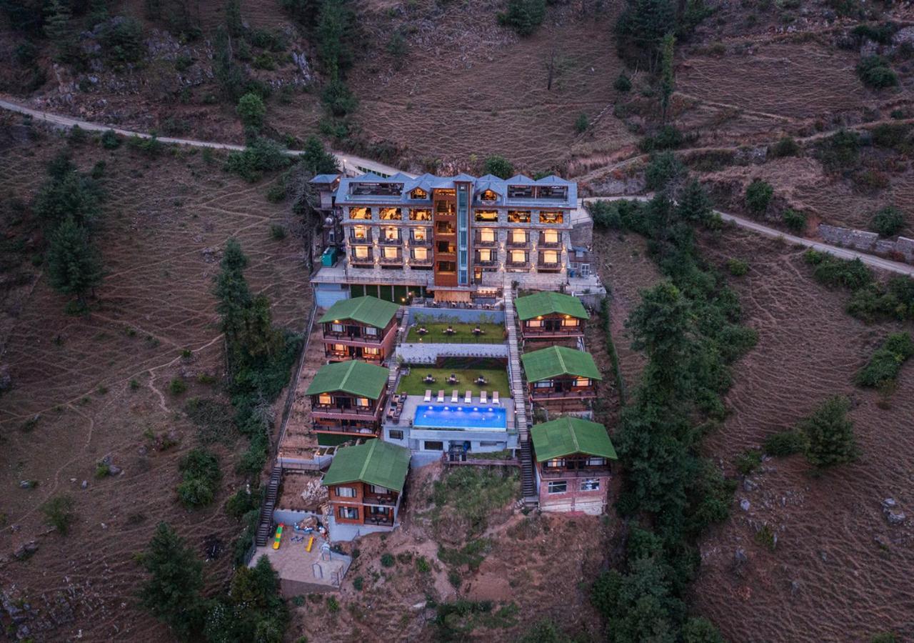 Justa Cliffend Resort & Spa, Mashobra Kīar Buitenkant foto